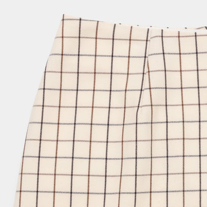 Tilley Retro Check A Line Skirt
