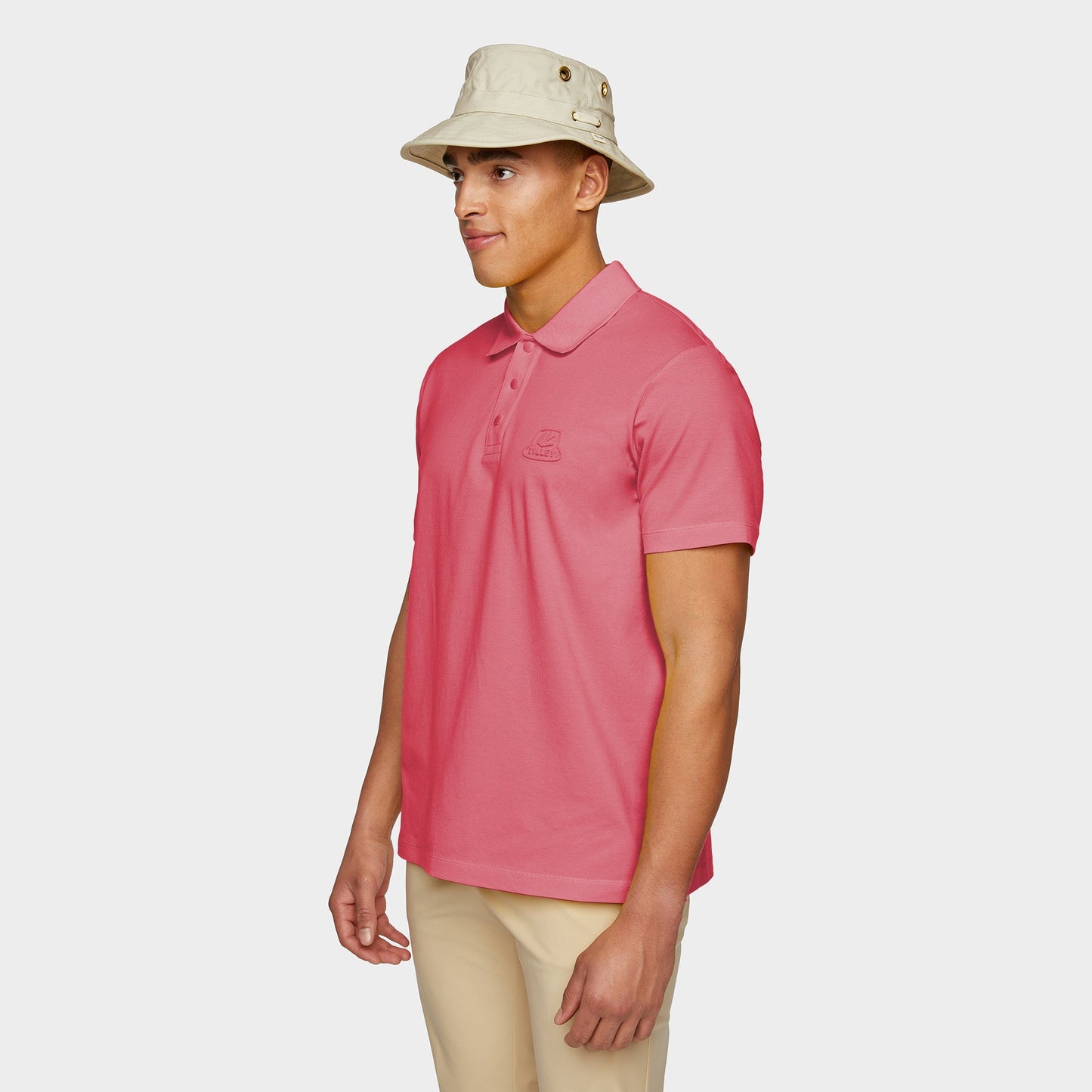 Tilley Pique Polo with 3D Logo