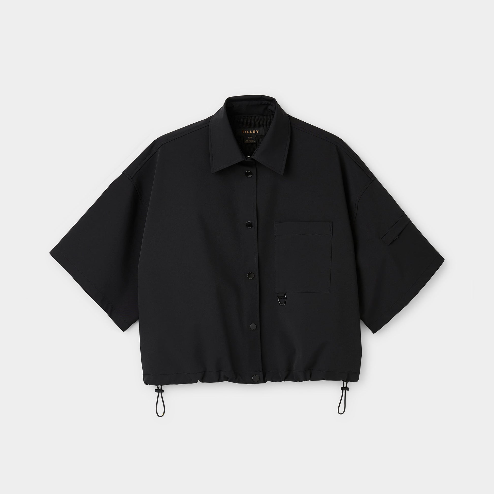 Tilley Cropped Tech Shacket