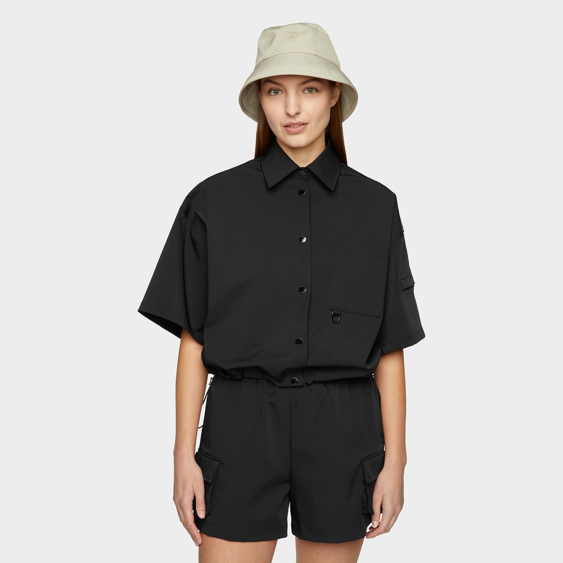 Tilley Cropped Tech Shacket