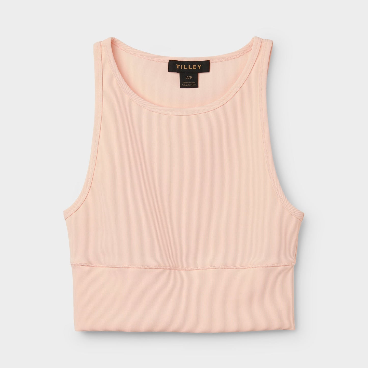 Tilley Fitted Rib Cropped Tank