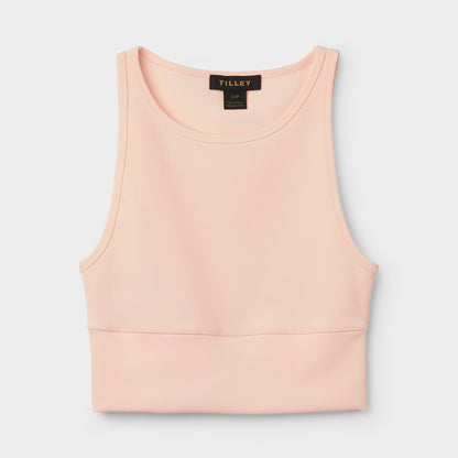 Tilley Fitted Rib Cropped Tank