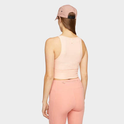 Tilley Fitted Rib Cropped Tank