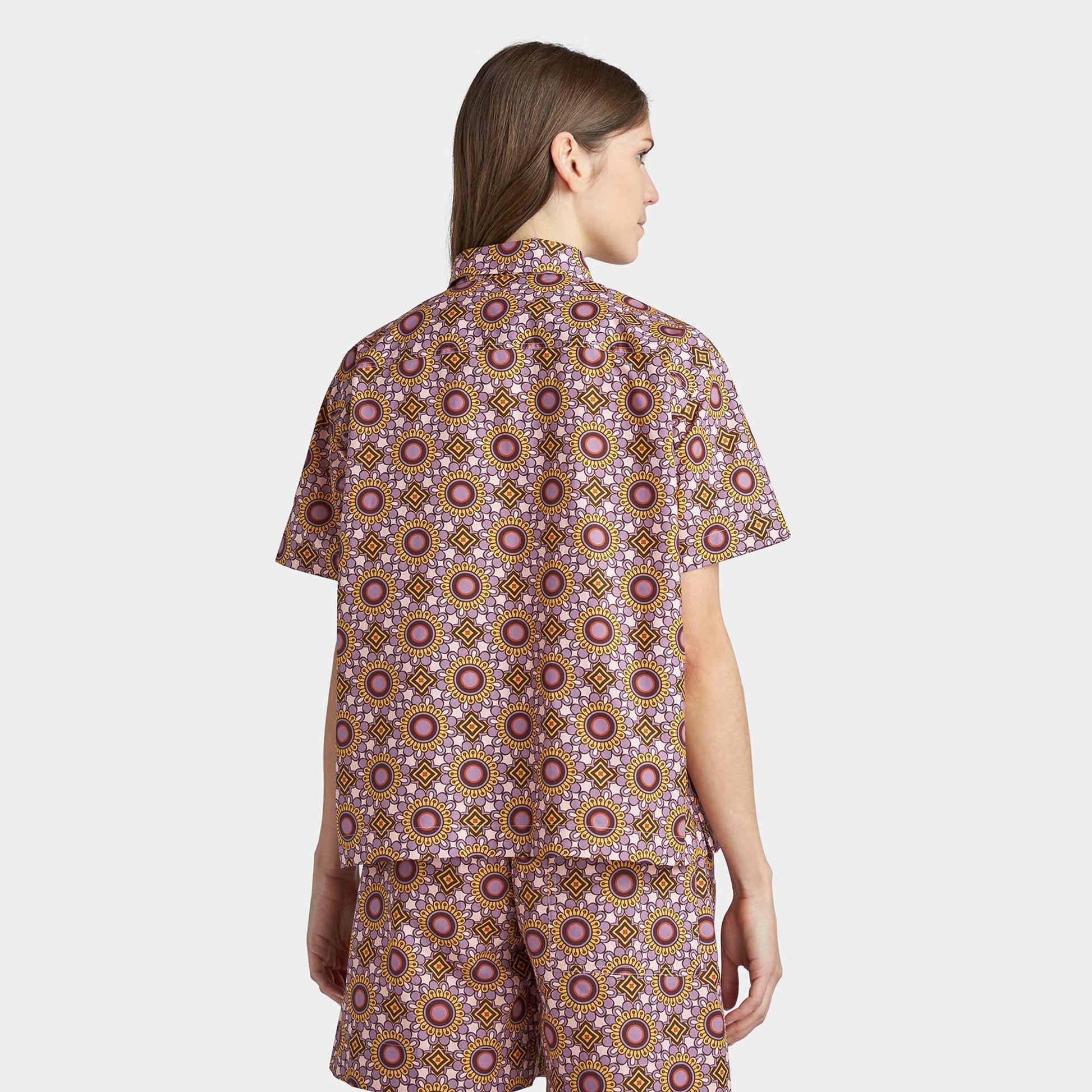 Tilley Geo Floral Print Shirt