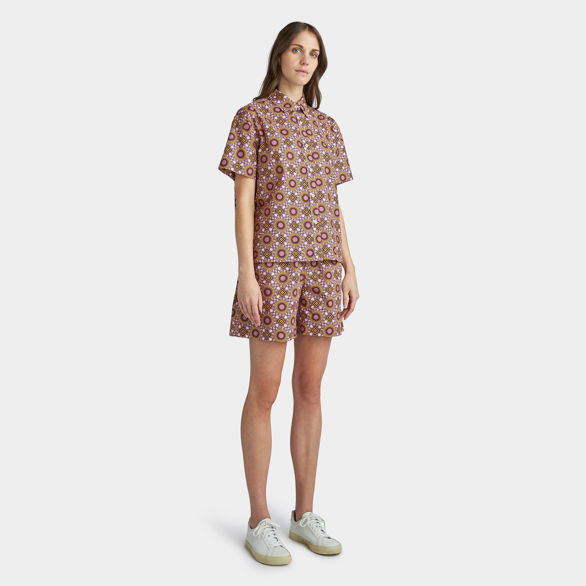 Tilley Geo Floral Print Shirt