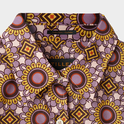 Tilley Geo Floral Print Shirt