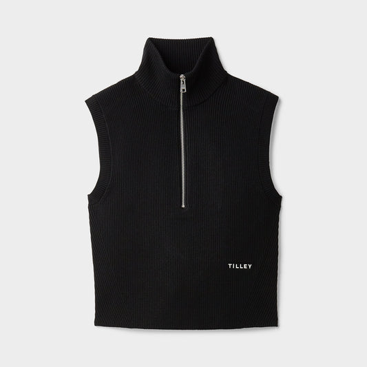Tilley Stretch Merino Sleeveless Turtleneck