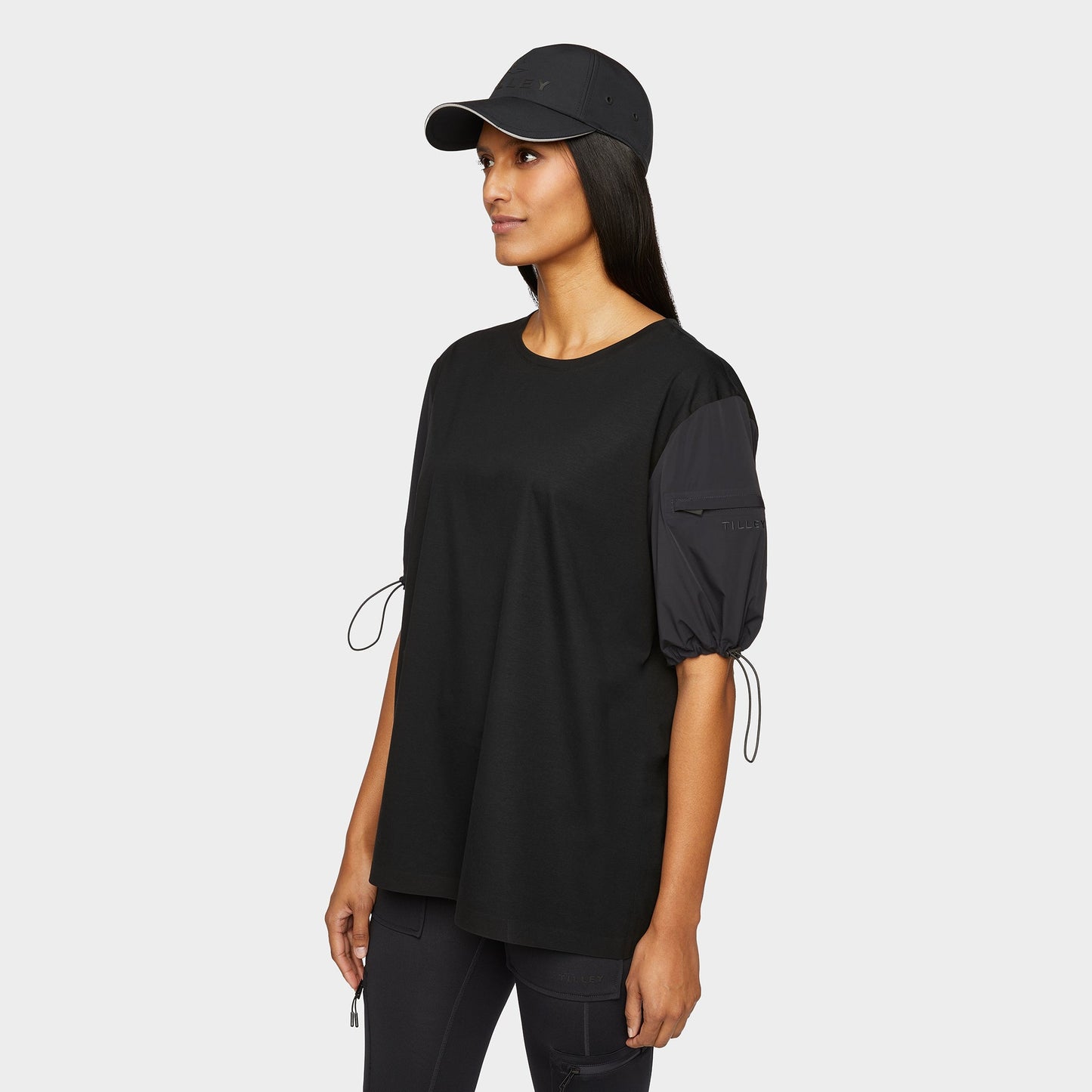 Tilley Woven Sleeve Tee