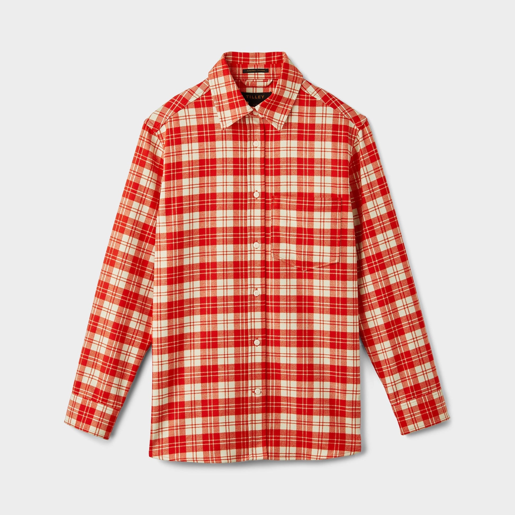 Tilley Plaid Flannel Shirt