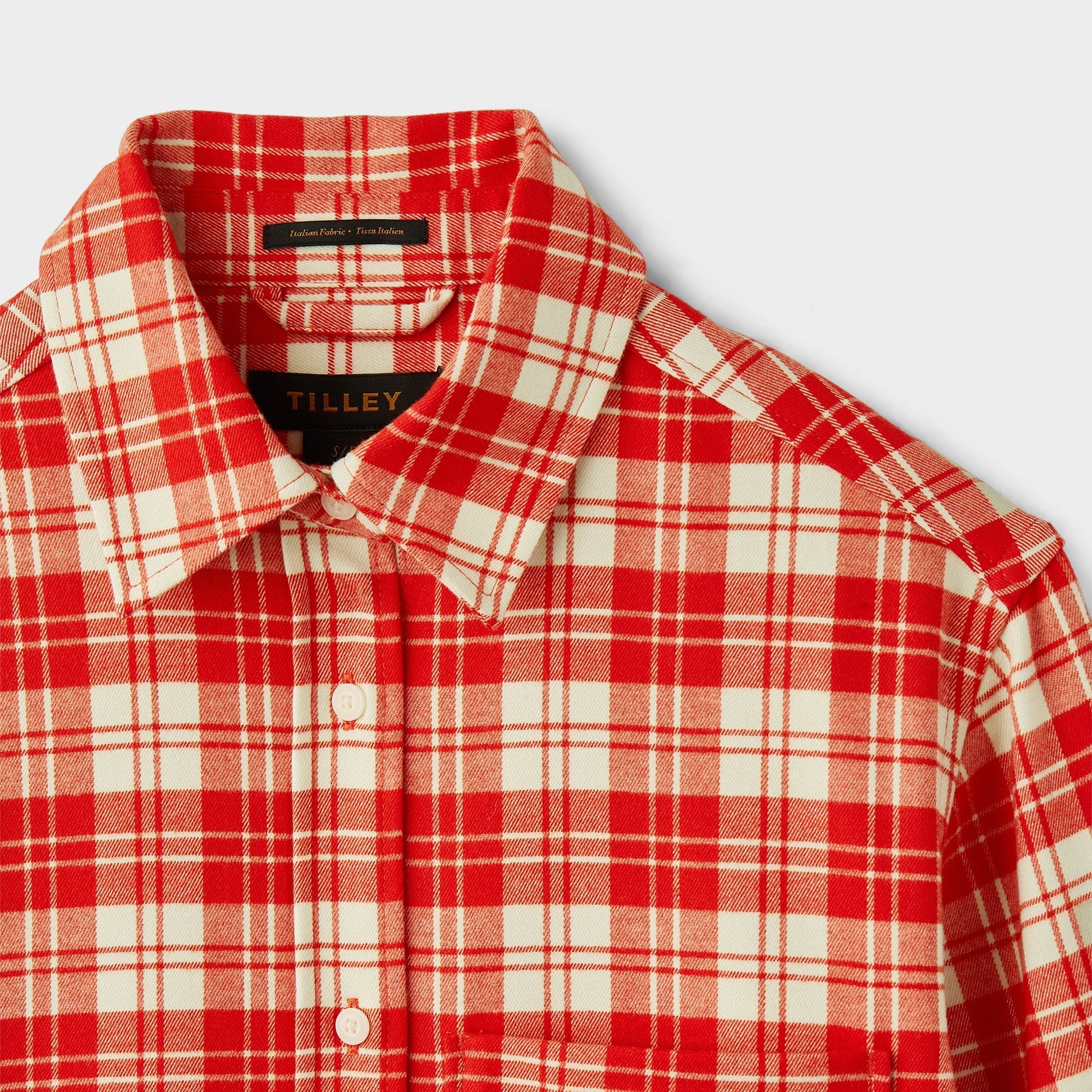 Tilley Plaid Flannel Shirt