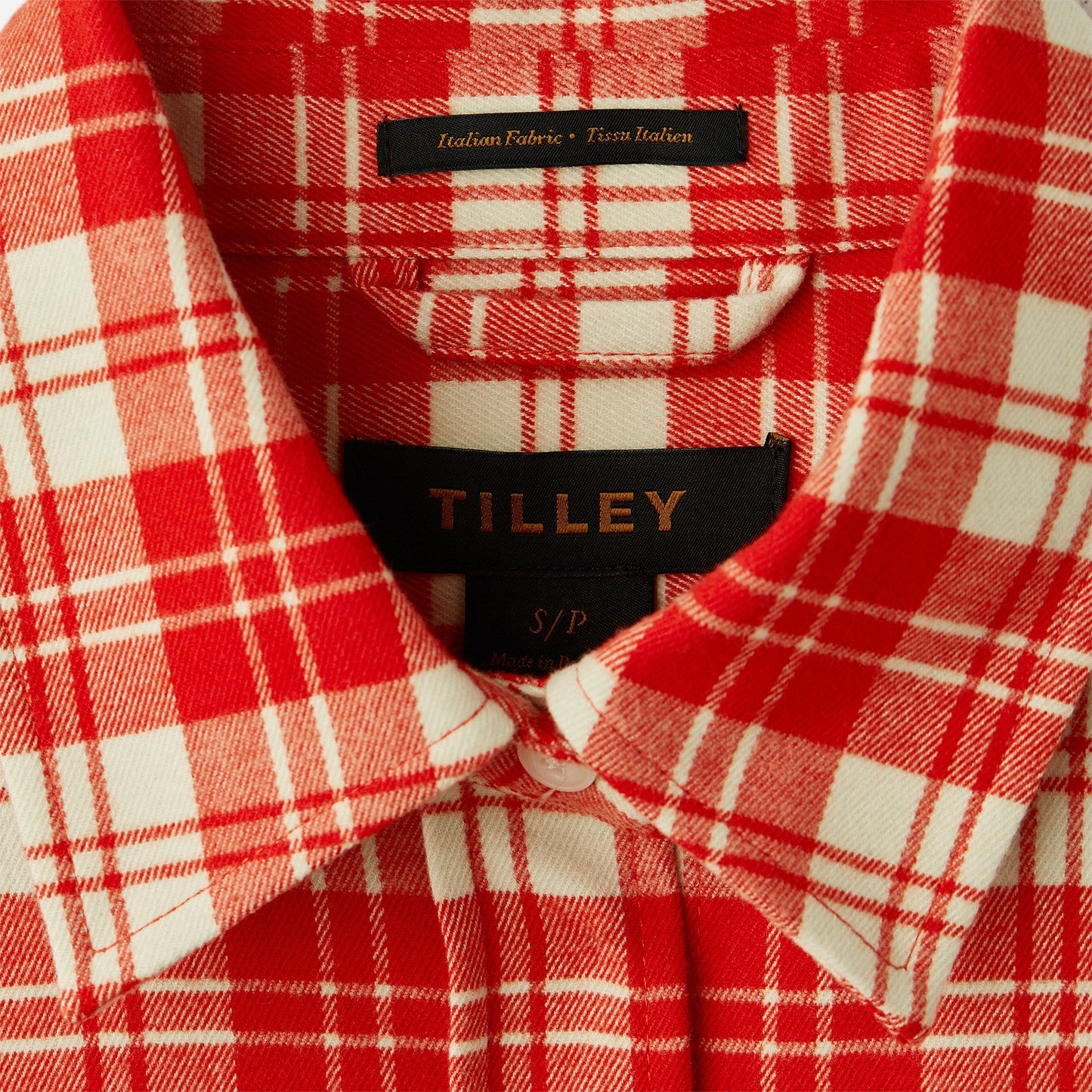 Tilley Plaid Flannel Shirt