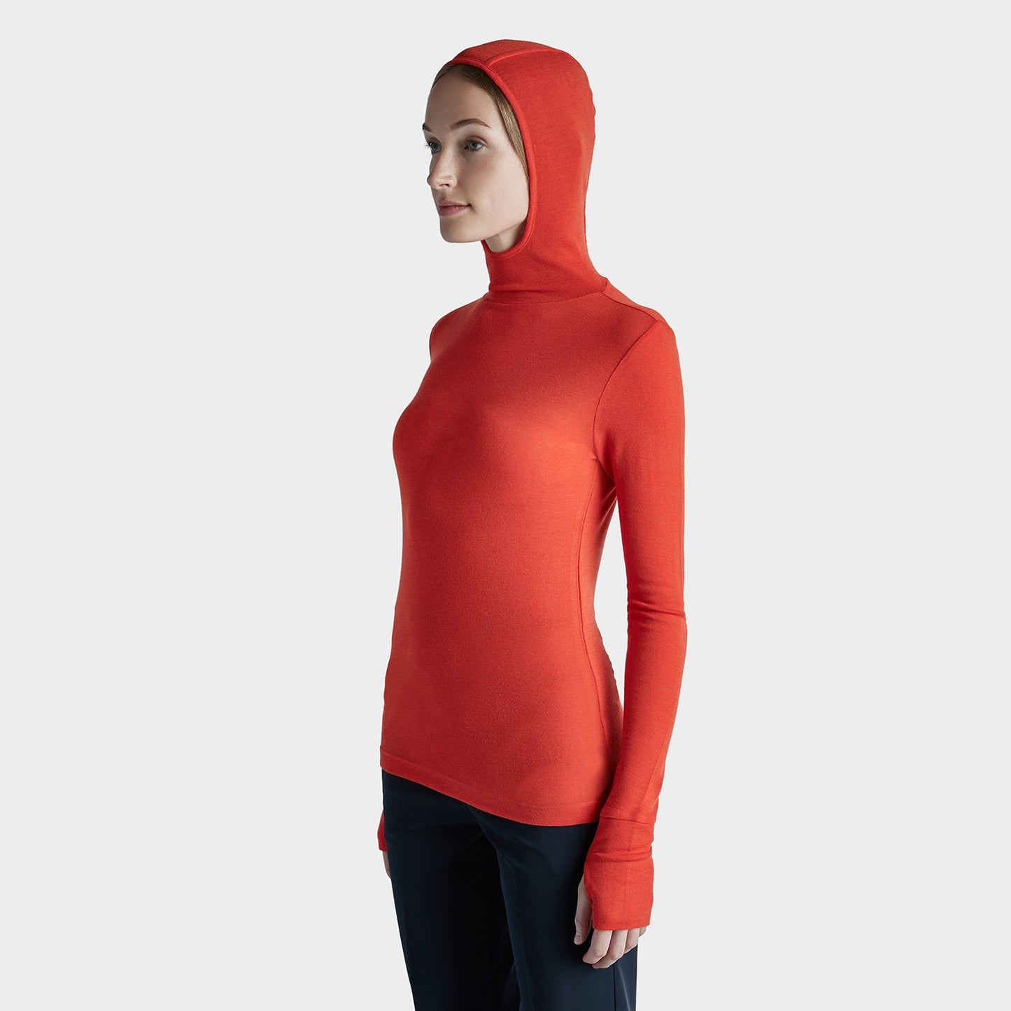 Tilley Merino Rib Hooded Shirt