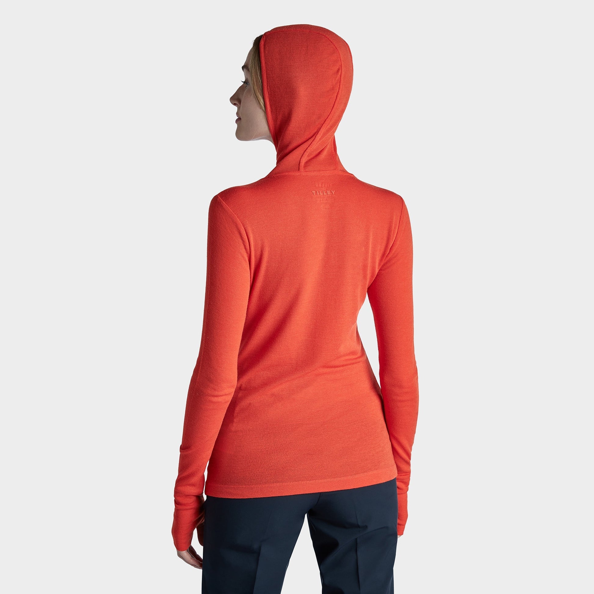 Tilley Merino Rib Hooded Shirt