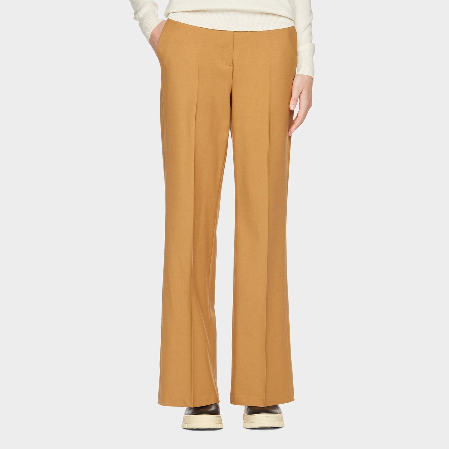 Tilley Wide Leg Wool Tech Trouser