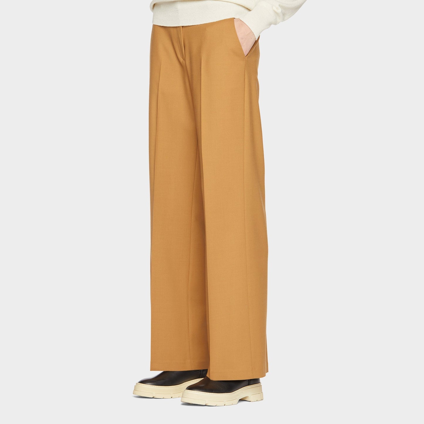 Tilley Wide Leg Wool Tech Trouser
