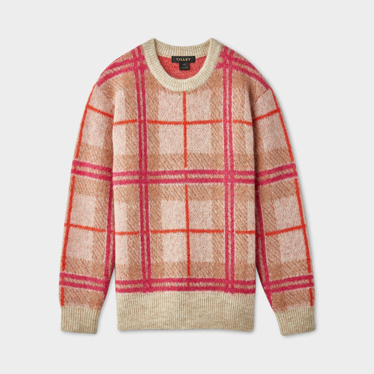 Tilley Plaid Mohair Sweater