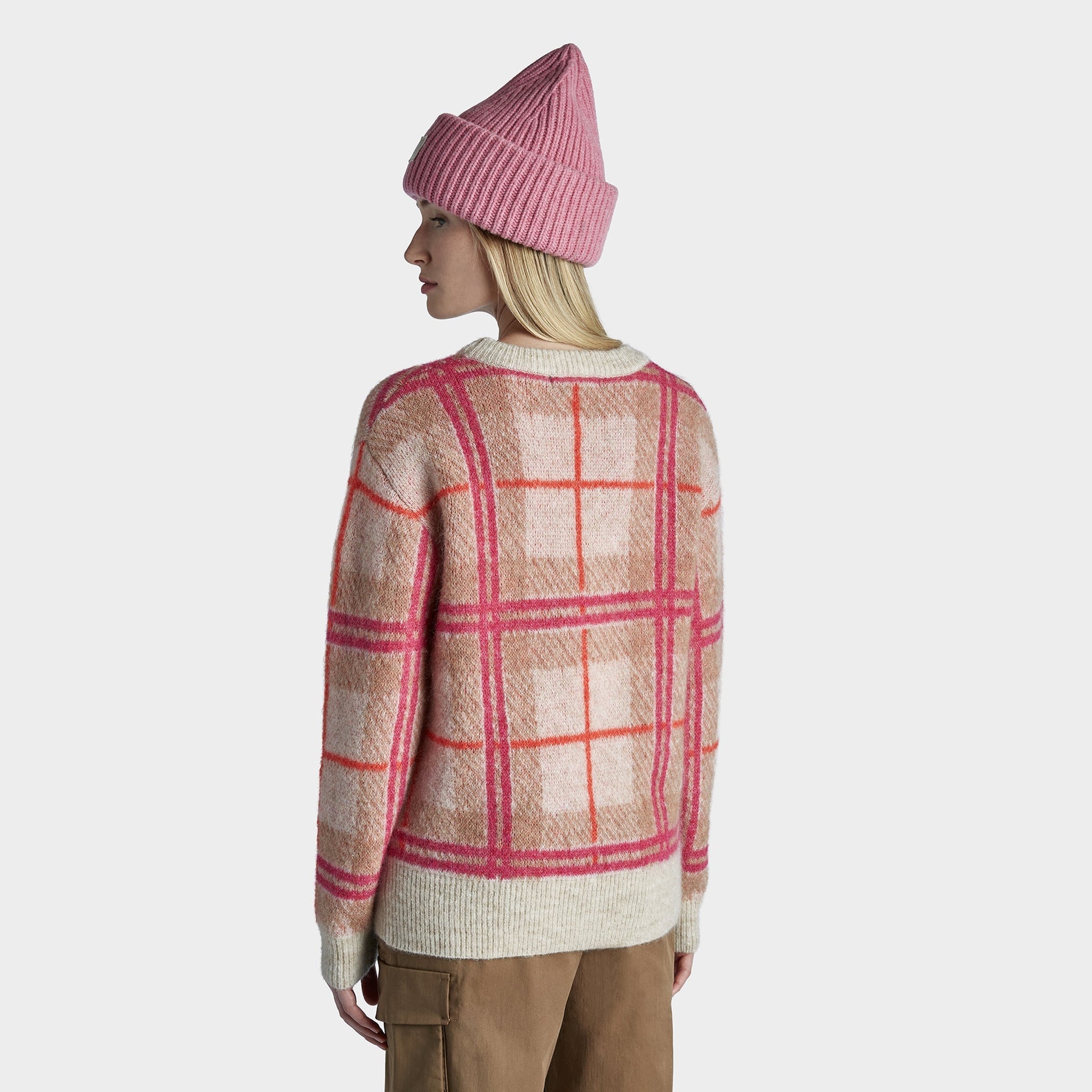 Tilley Plaid Mohair Sweater