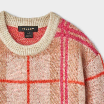 Tilley Plaid Mohair Sweater