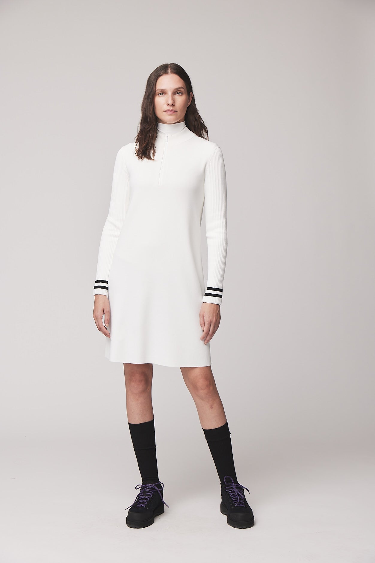 Tilley 1/4 Zip Sweater Dress