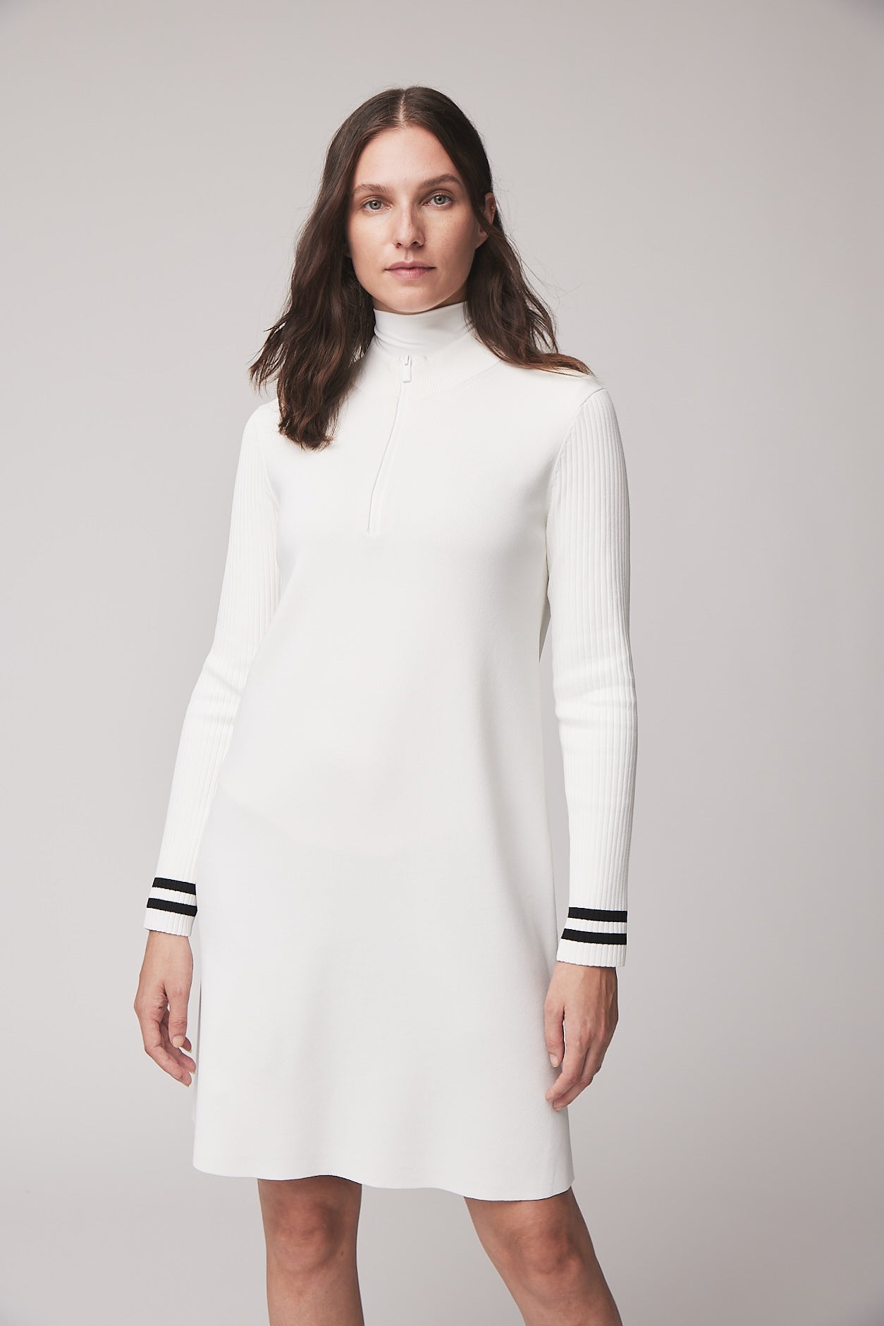 Tilley 1/4 Zip Sweater Dress
