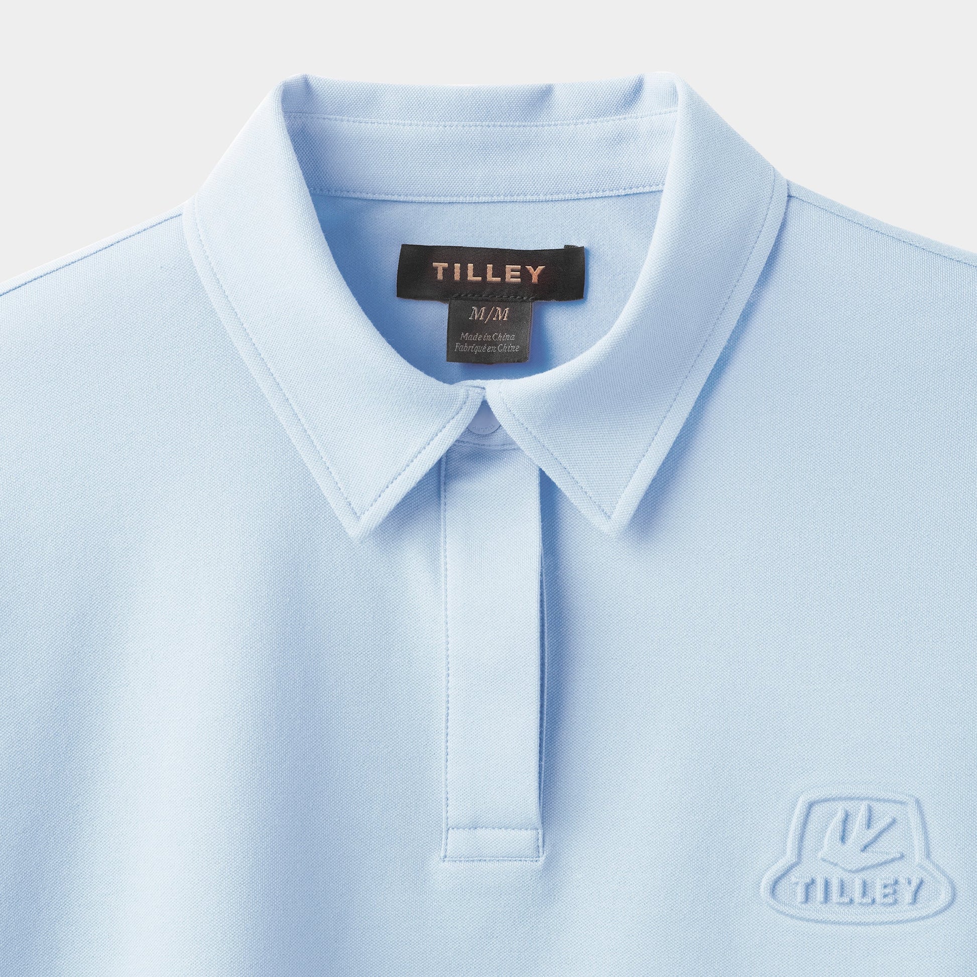 Tilley Pique Polo with 3D Logo