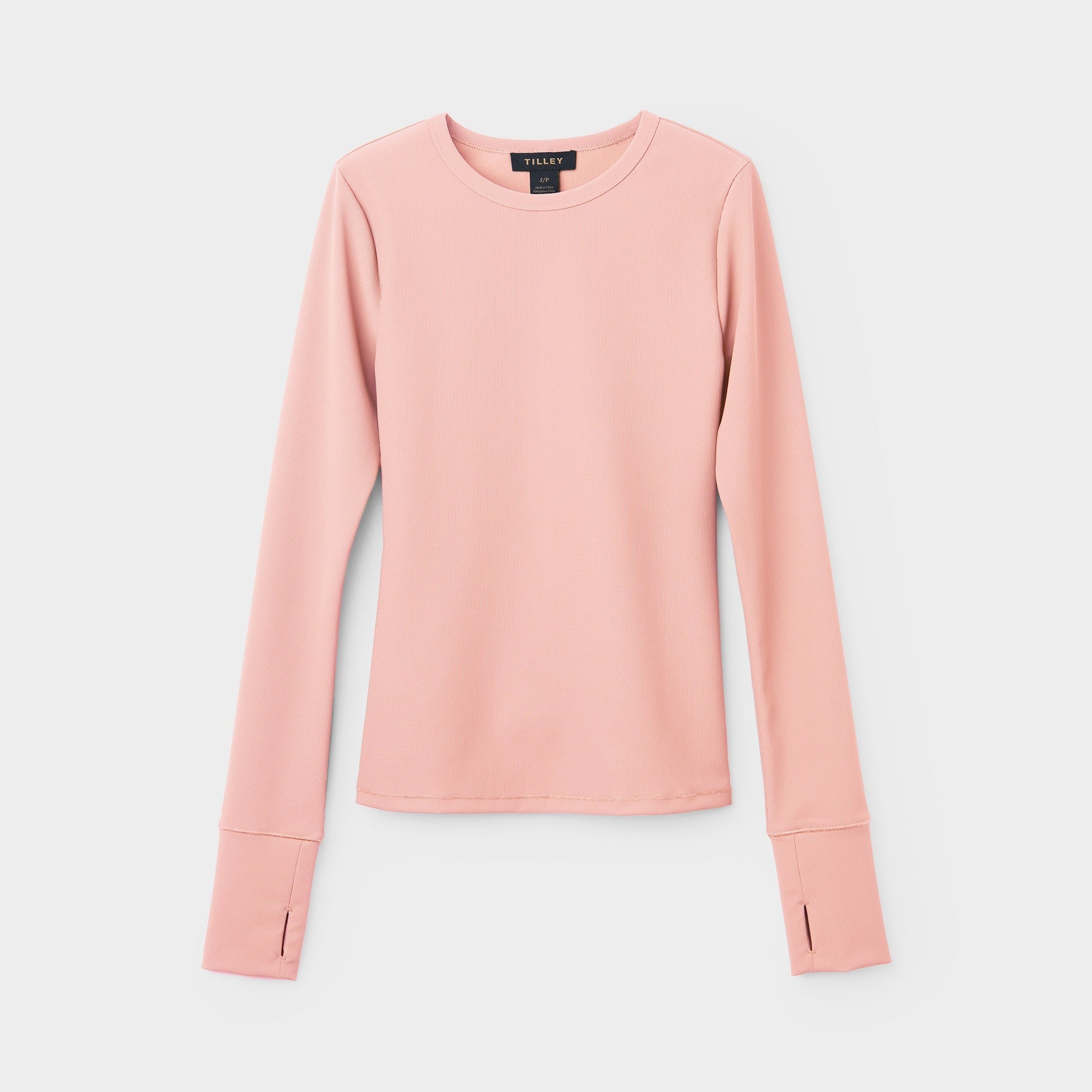 Tilley LS Fitted Rib Crewneck