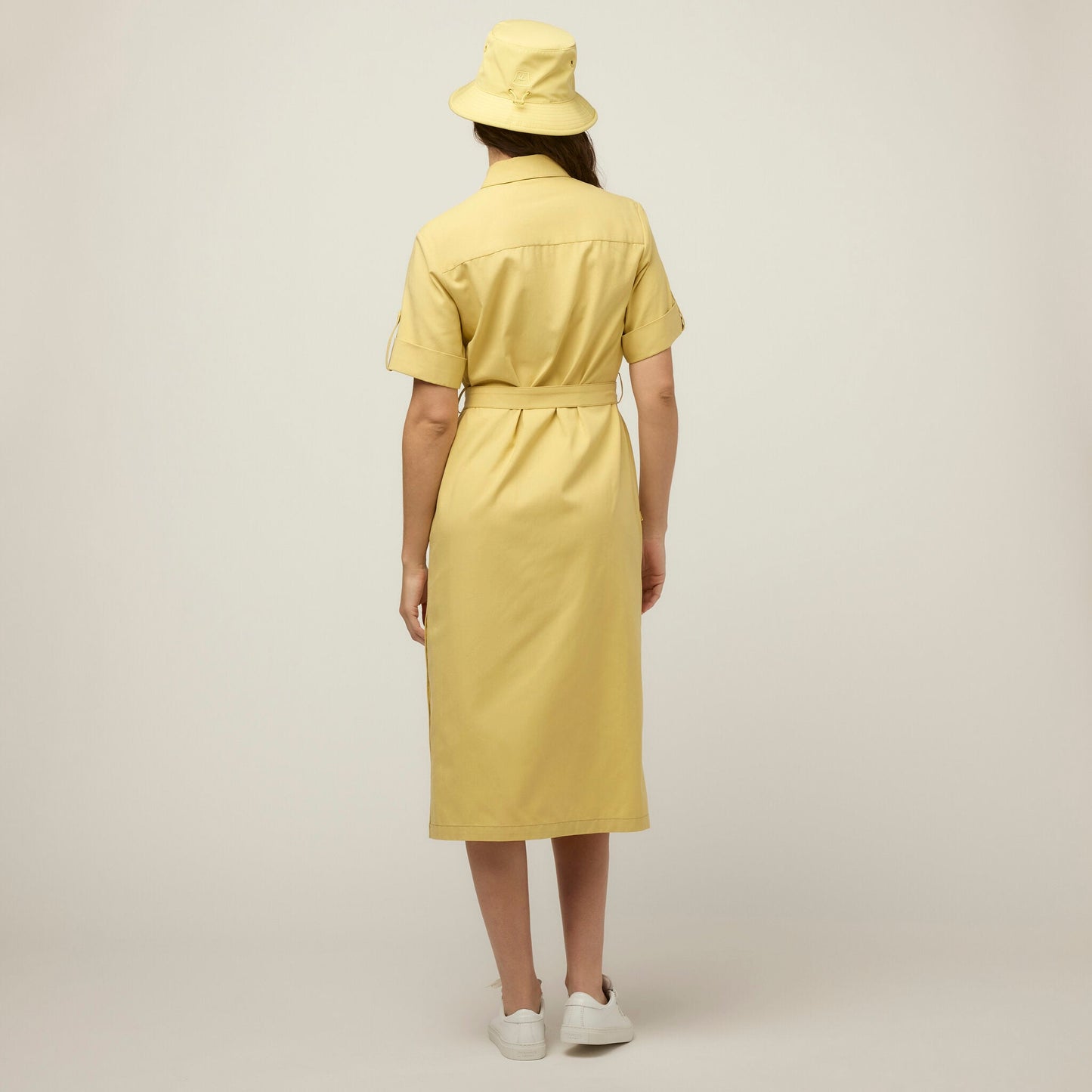 Tilley Tencel Cotton Safari Midi Dress