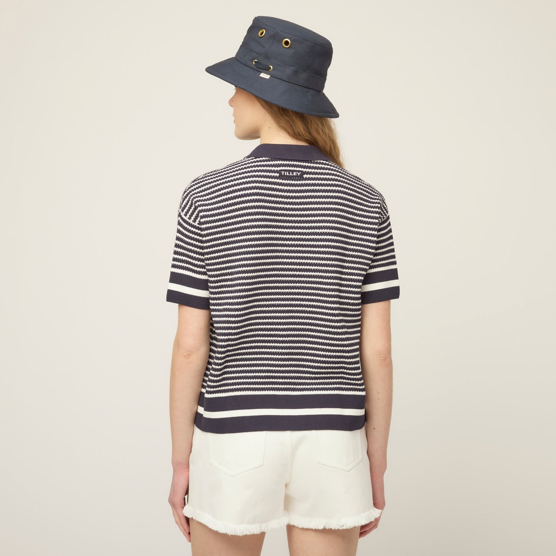 Tilley Striped Polo Sweater