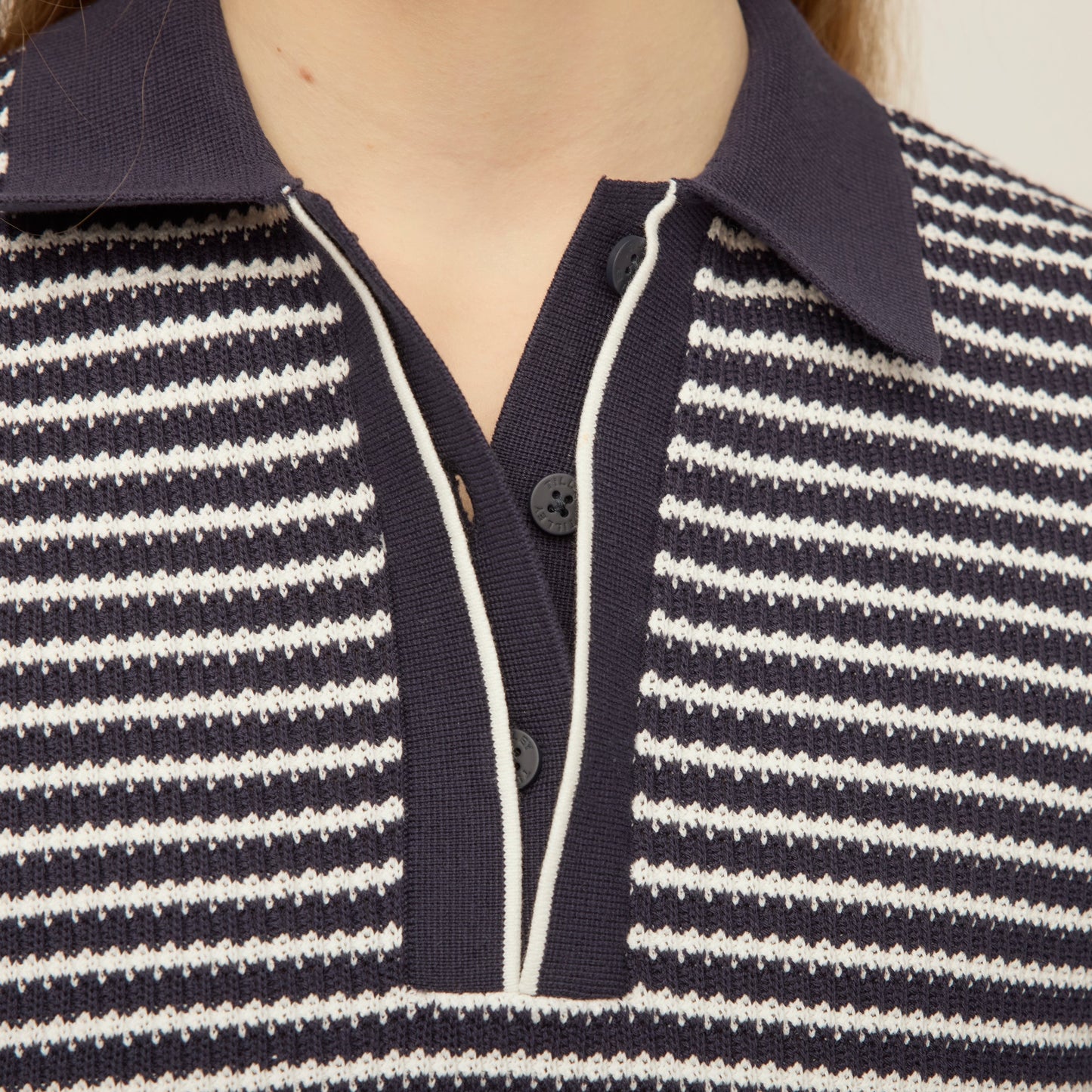 Tilley Striped Polo Sweater