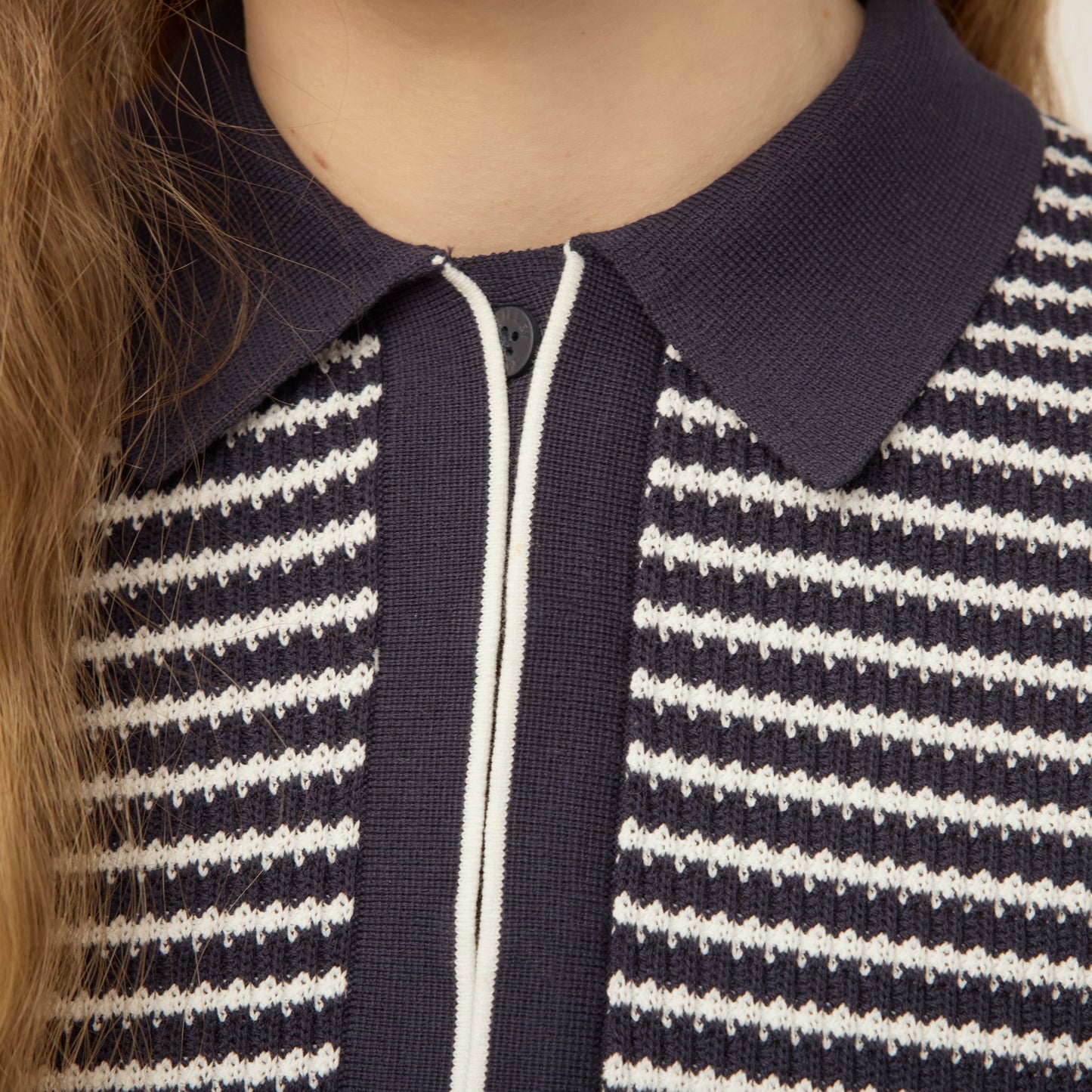 Tilley Striped Polo Sweater