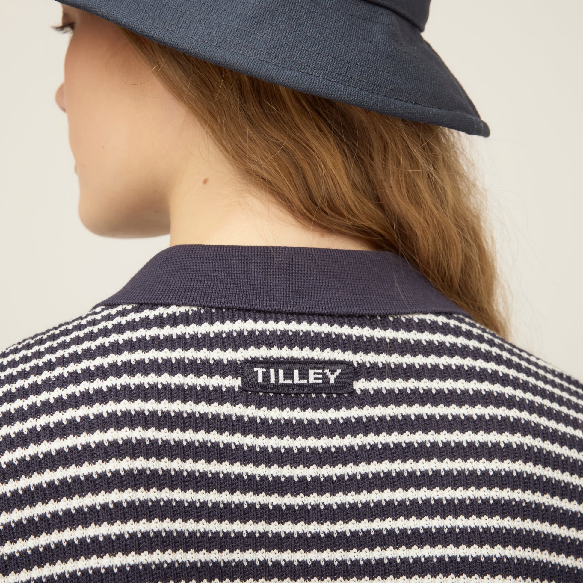 Tilley Striped Polo Sweater