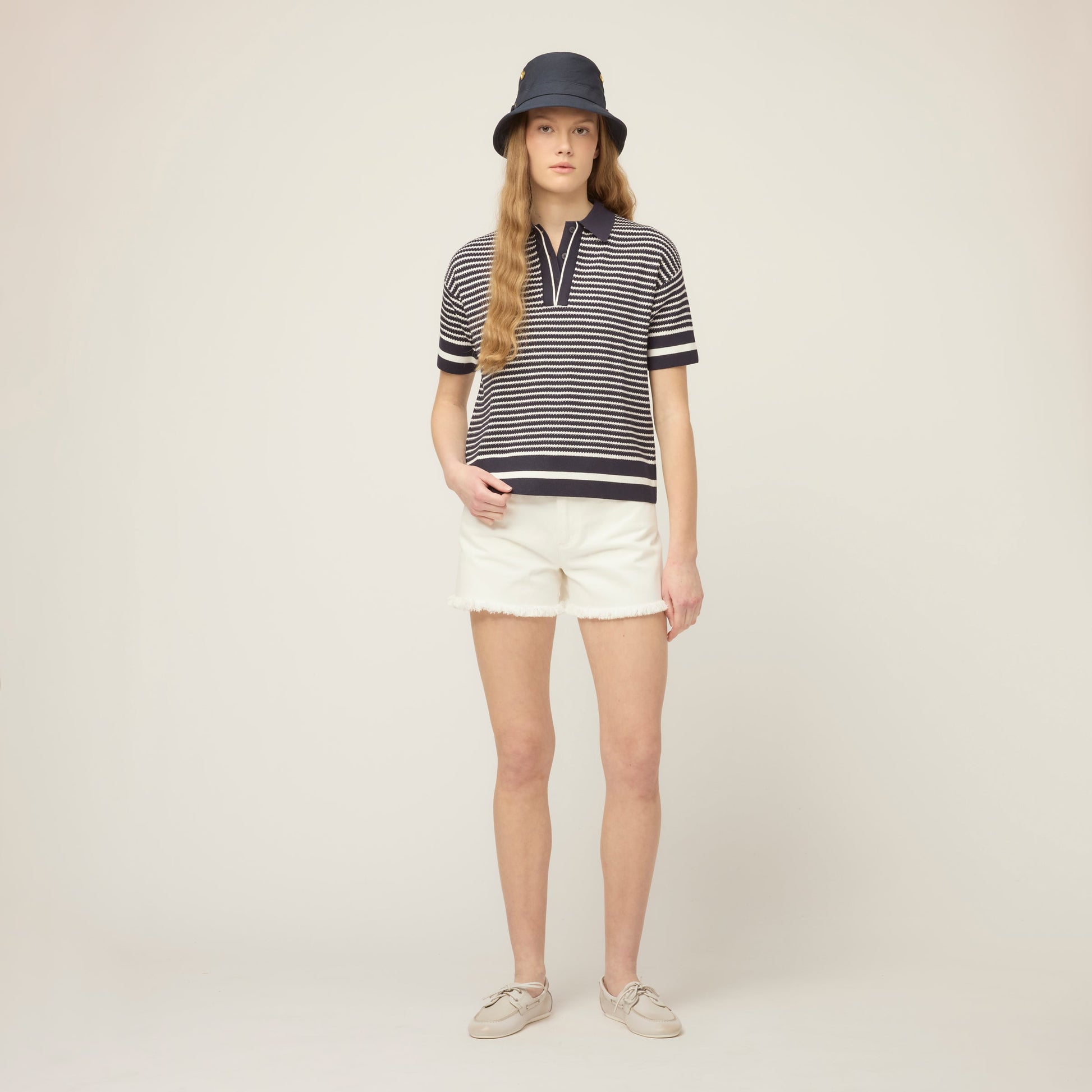 Tilley Striped Polo Sweater