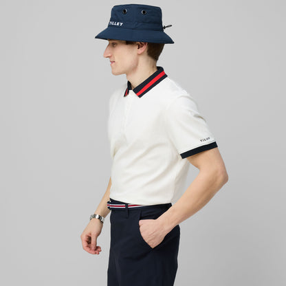 Tilley Supima Pique Stripe Polo