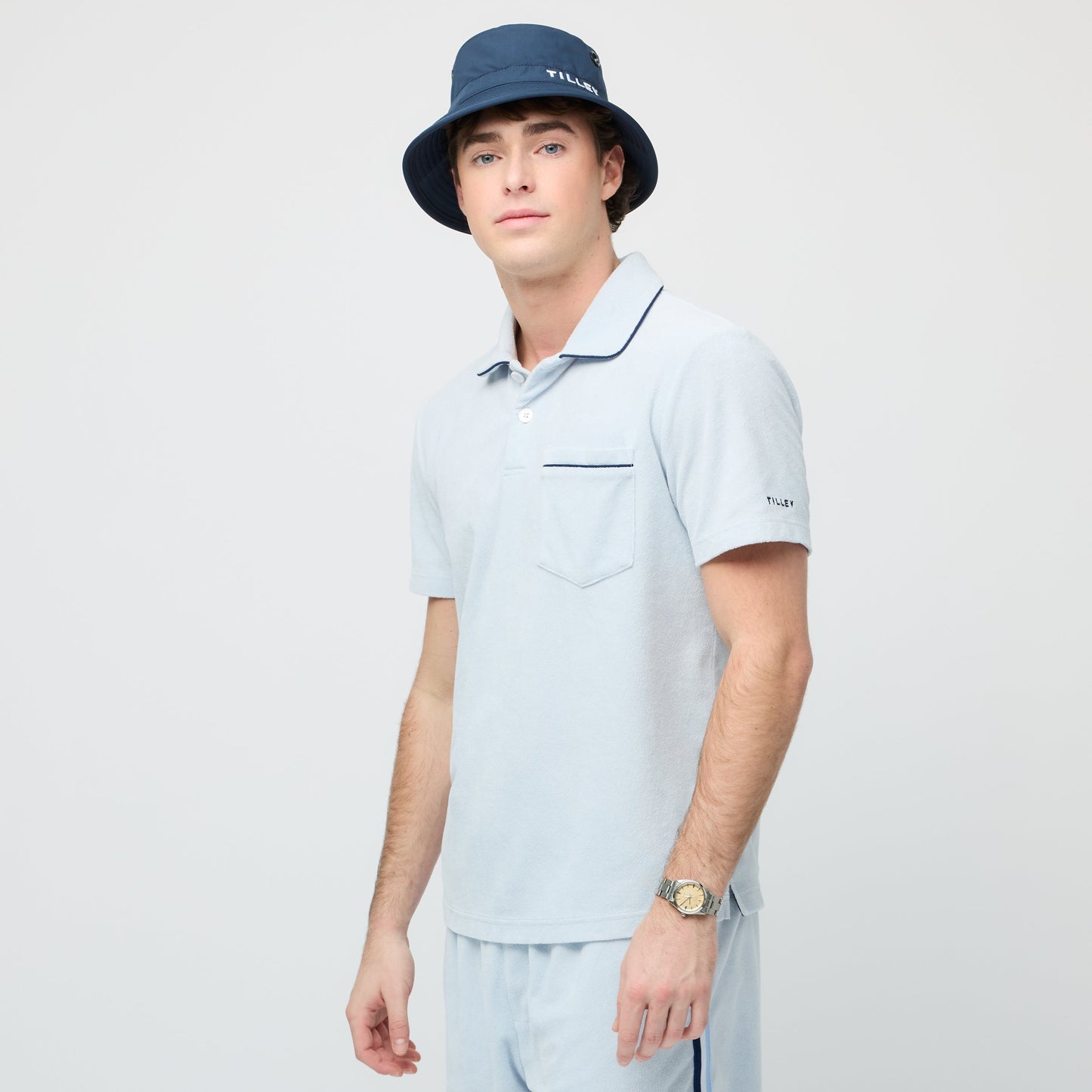 Tilley Terry Tipped Polo