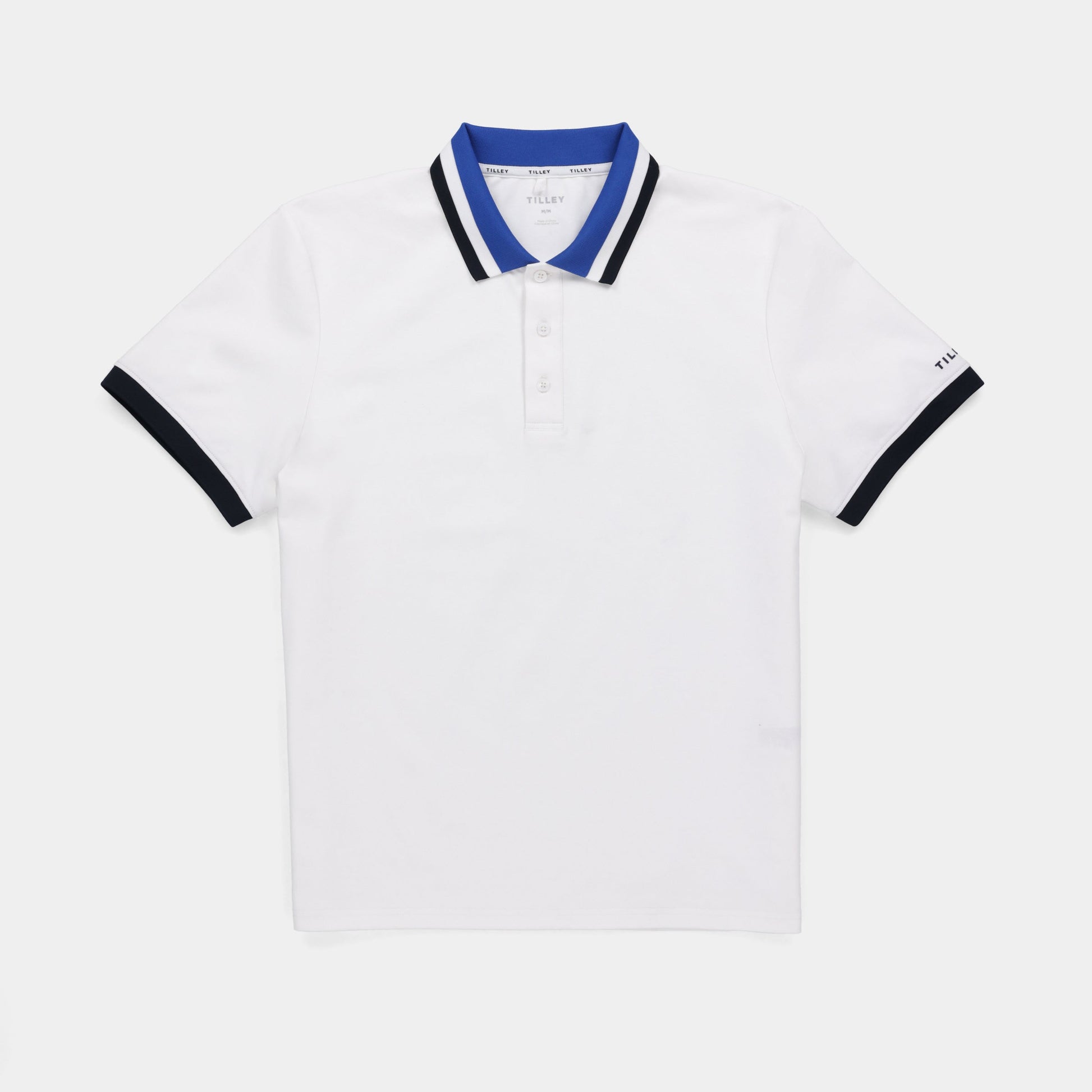 Tilley Supima Pique Stripe Polo