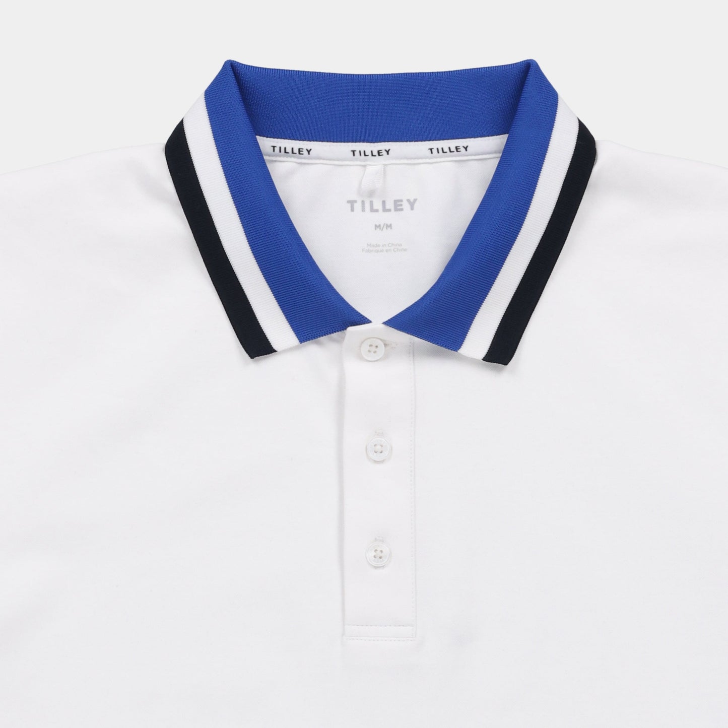 Tilley Supima Pique Stripe Polo