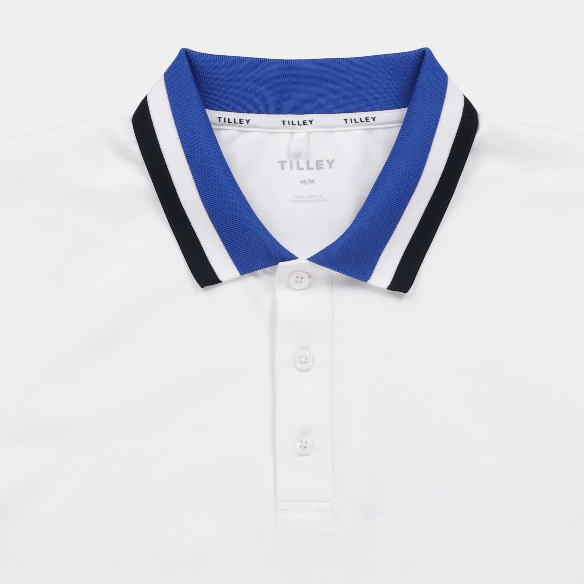 Tilley Supima Pique Stripe Polo
