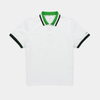 White/Sport Green