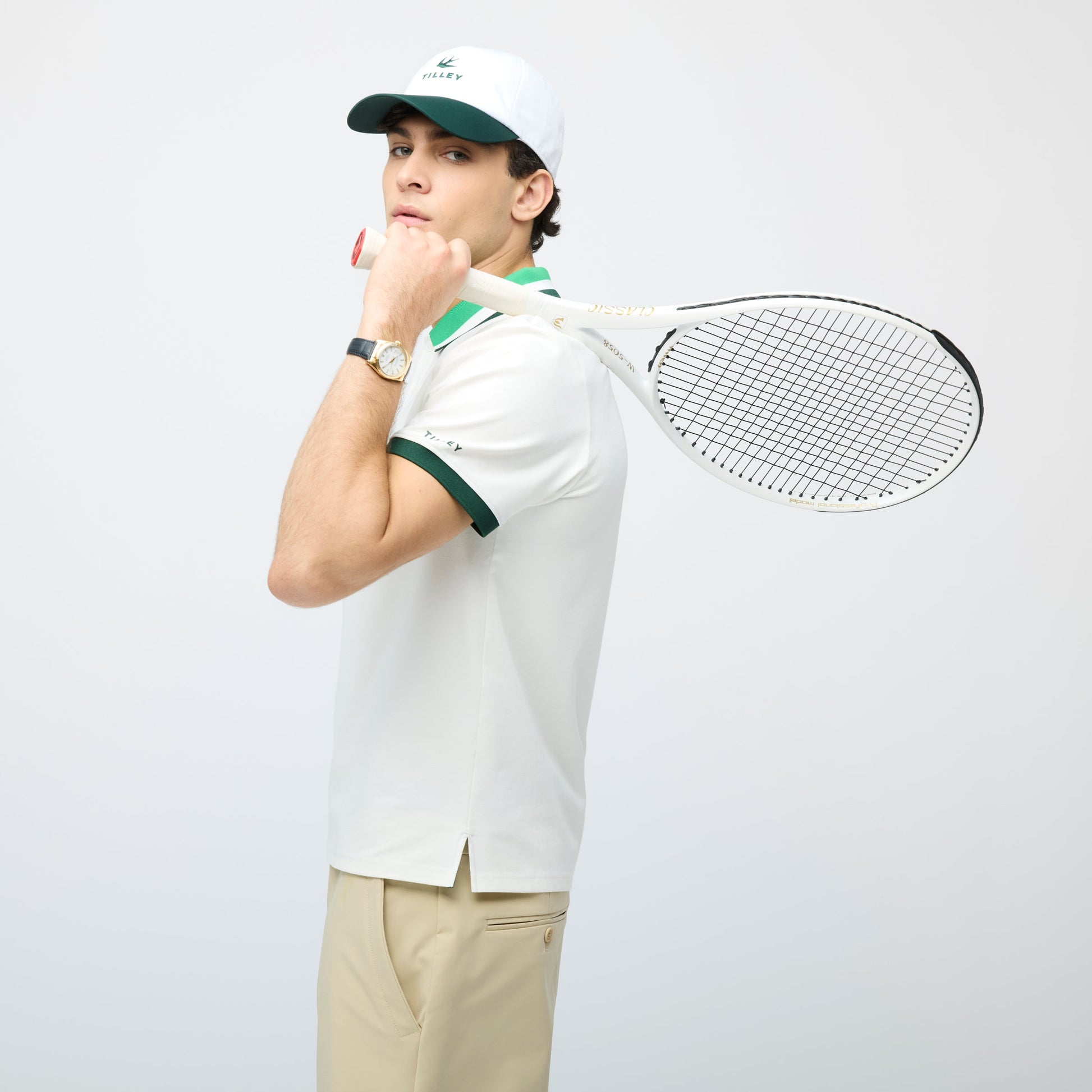 Tilley Supima Pique Stripe Polo