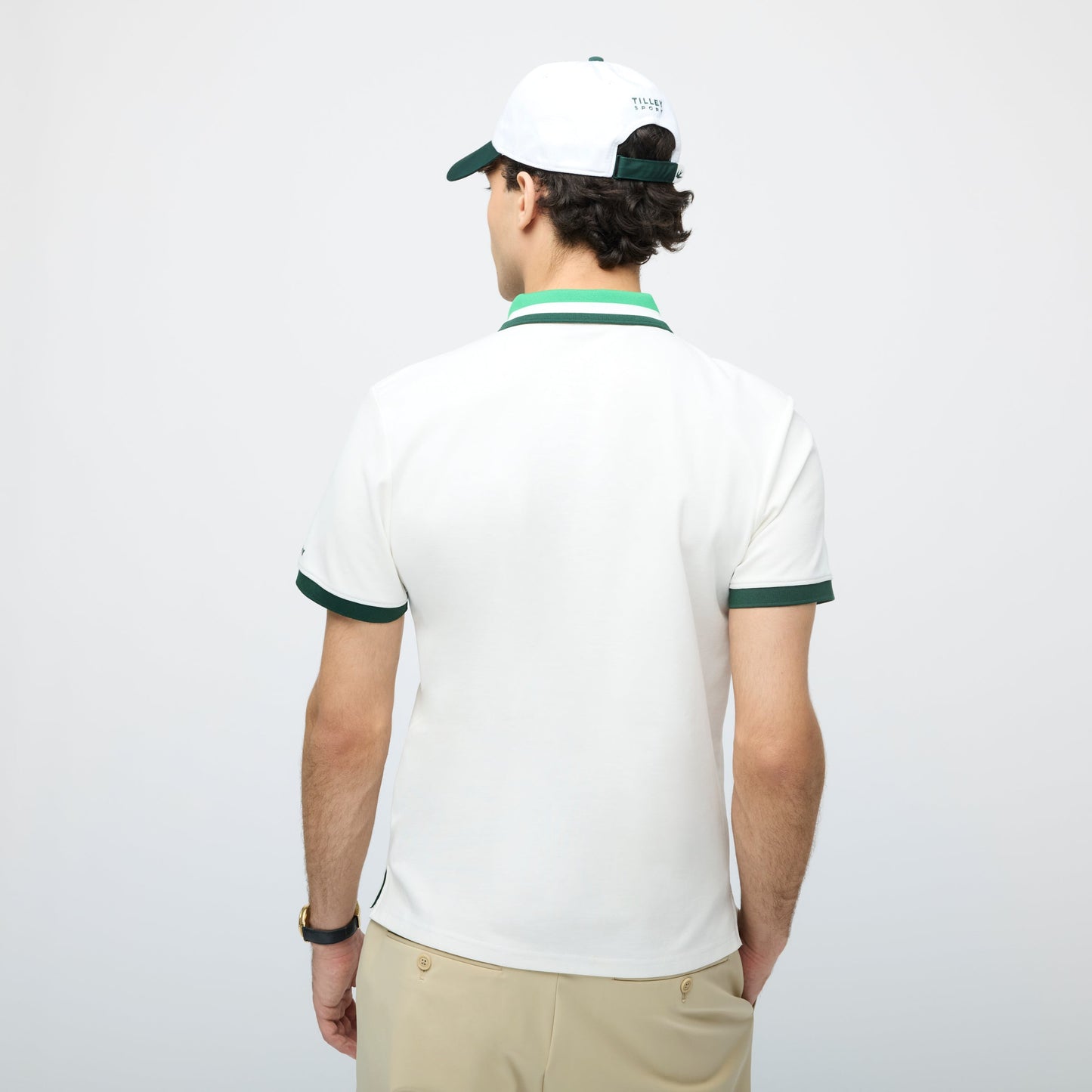 Tilley Supima Pique Stripe Polo