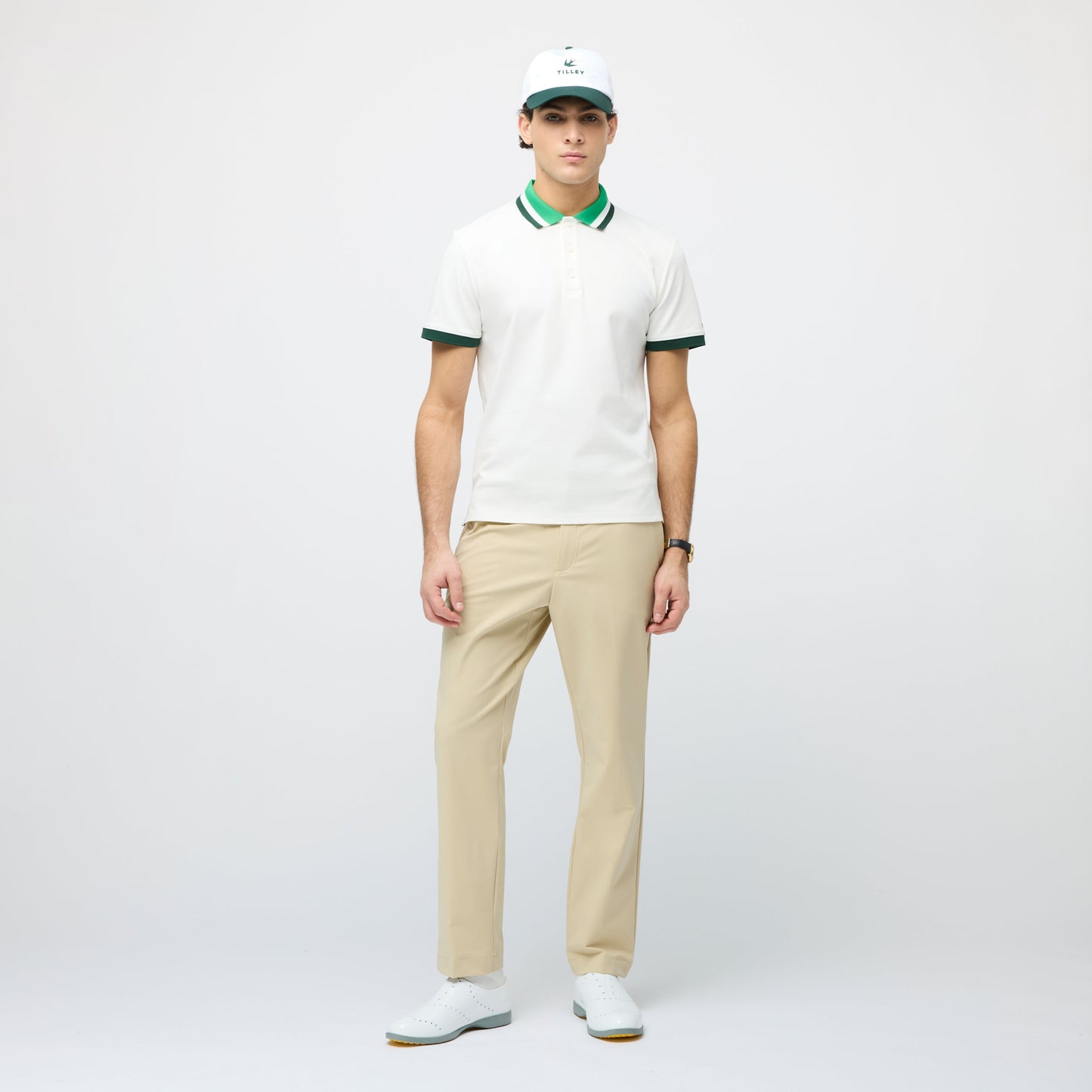 Tilley Supima Pique Stripe Polo