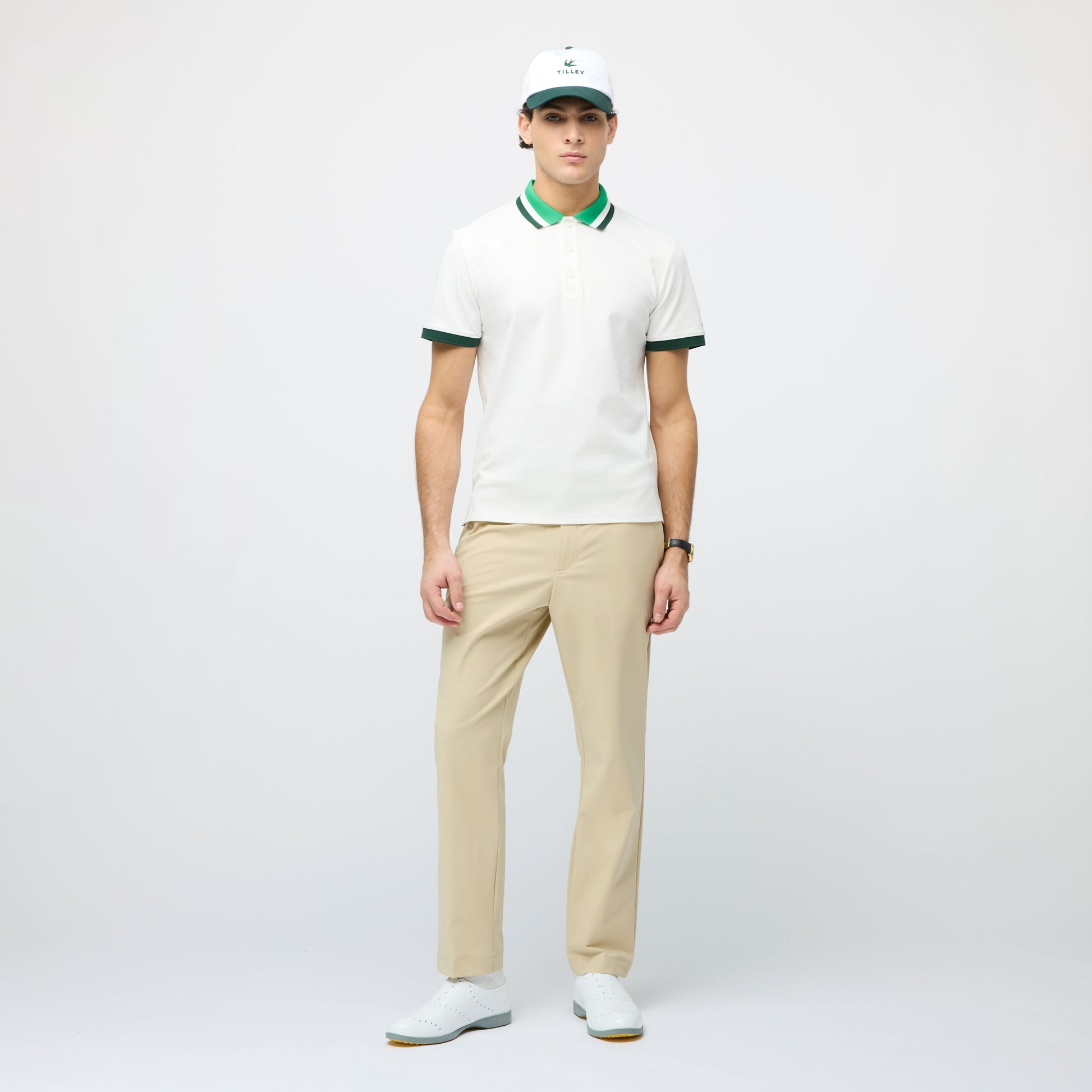 Tilley Supima Pique Stripe Polo