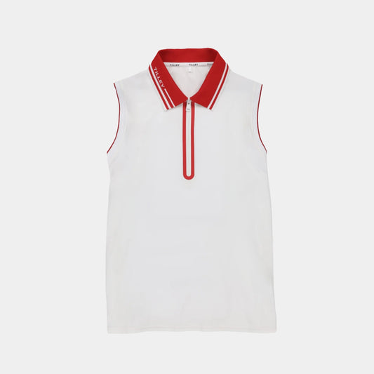 Tilley Tech Jersey Sleeveless Zip Polo