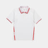 White/Sport Red