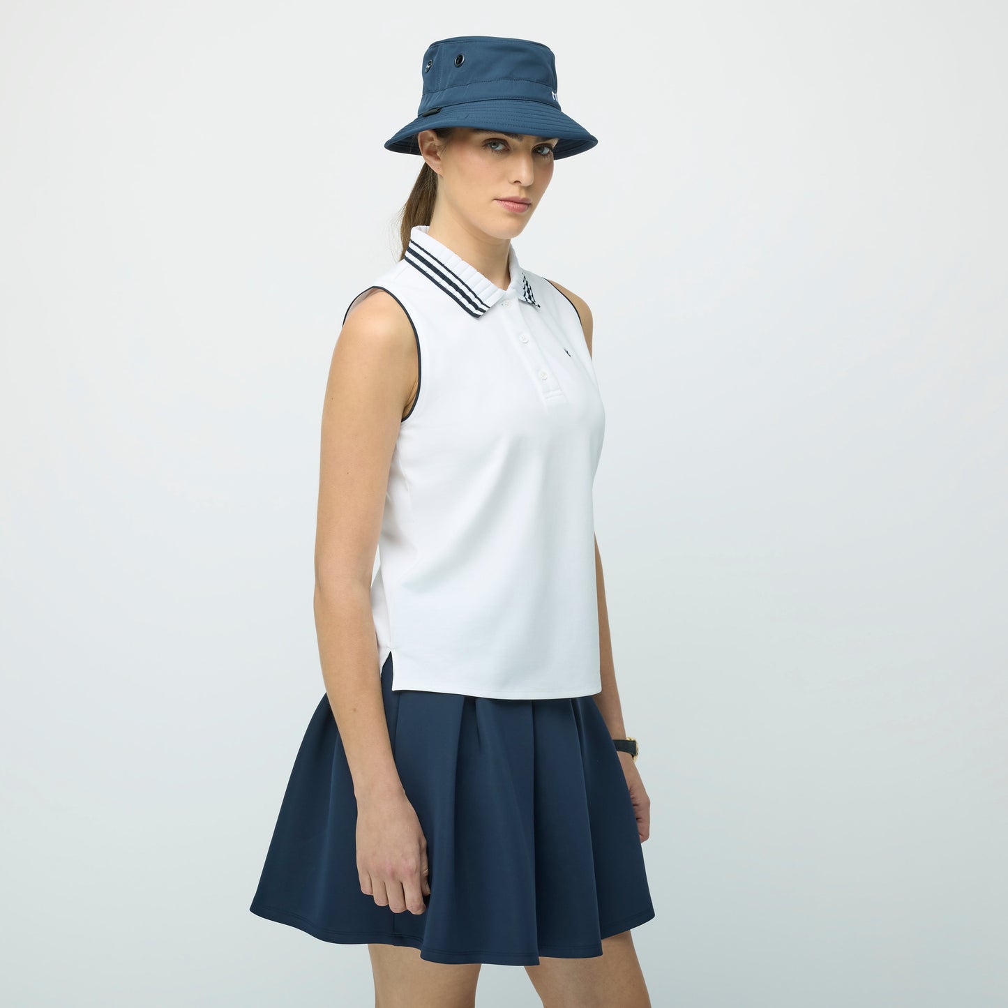 Tilley Supima Pique Sleeveless Polo