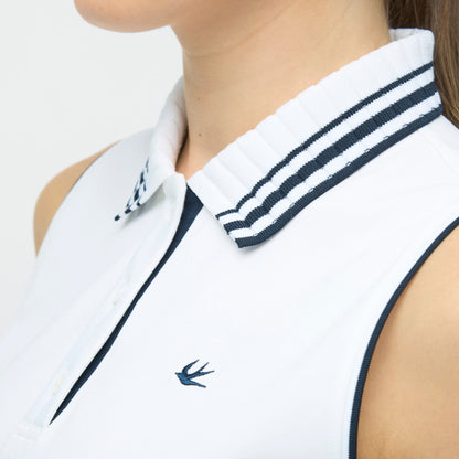 Tilley Supima Pique Sleeveless Polo