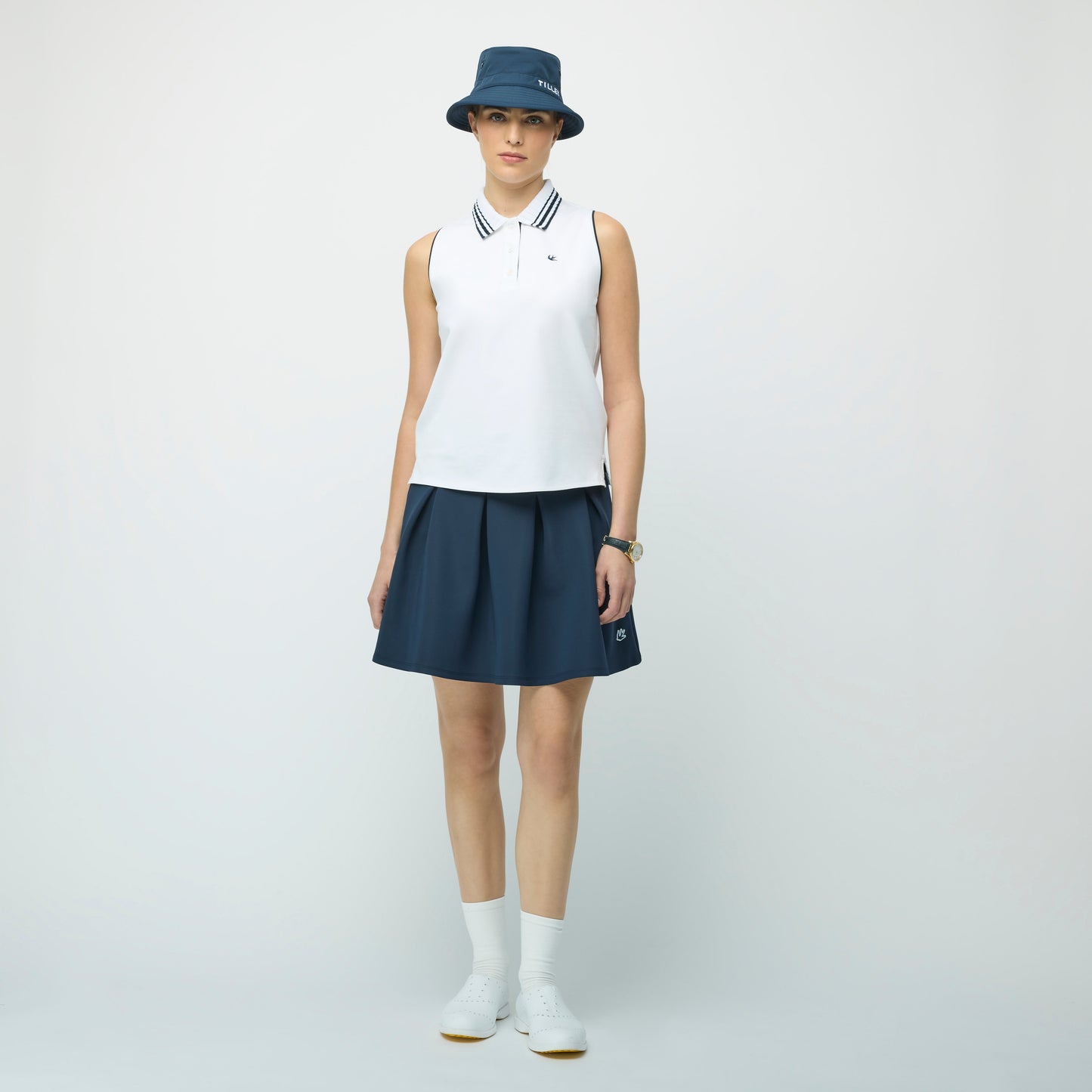 Tilley Supima Pique Sleeveless Polo