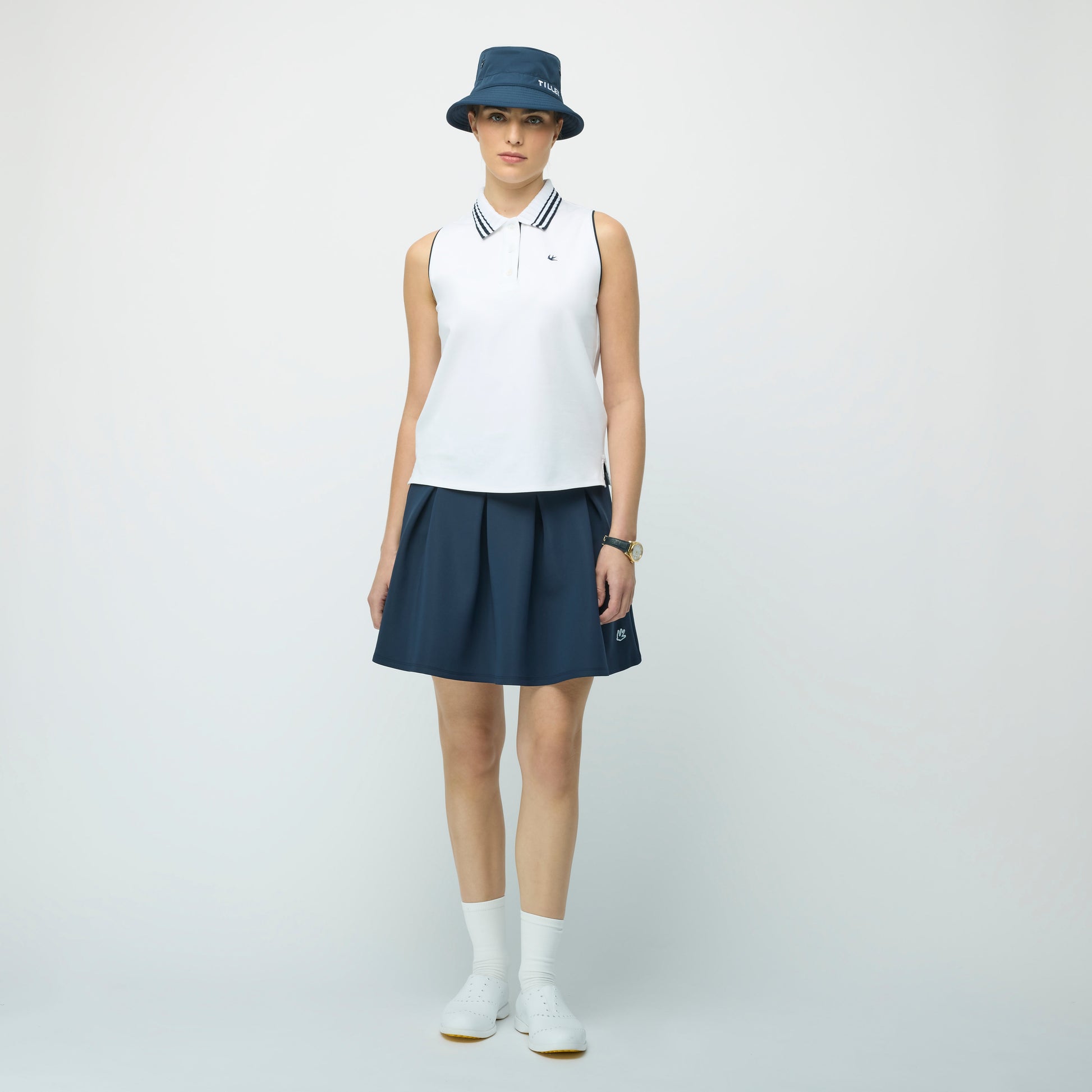 Tilley Supima Pique Sleeveless Polo