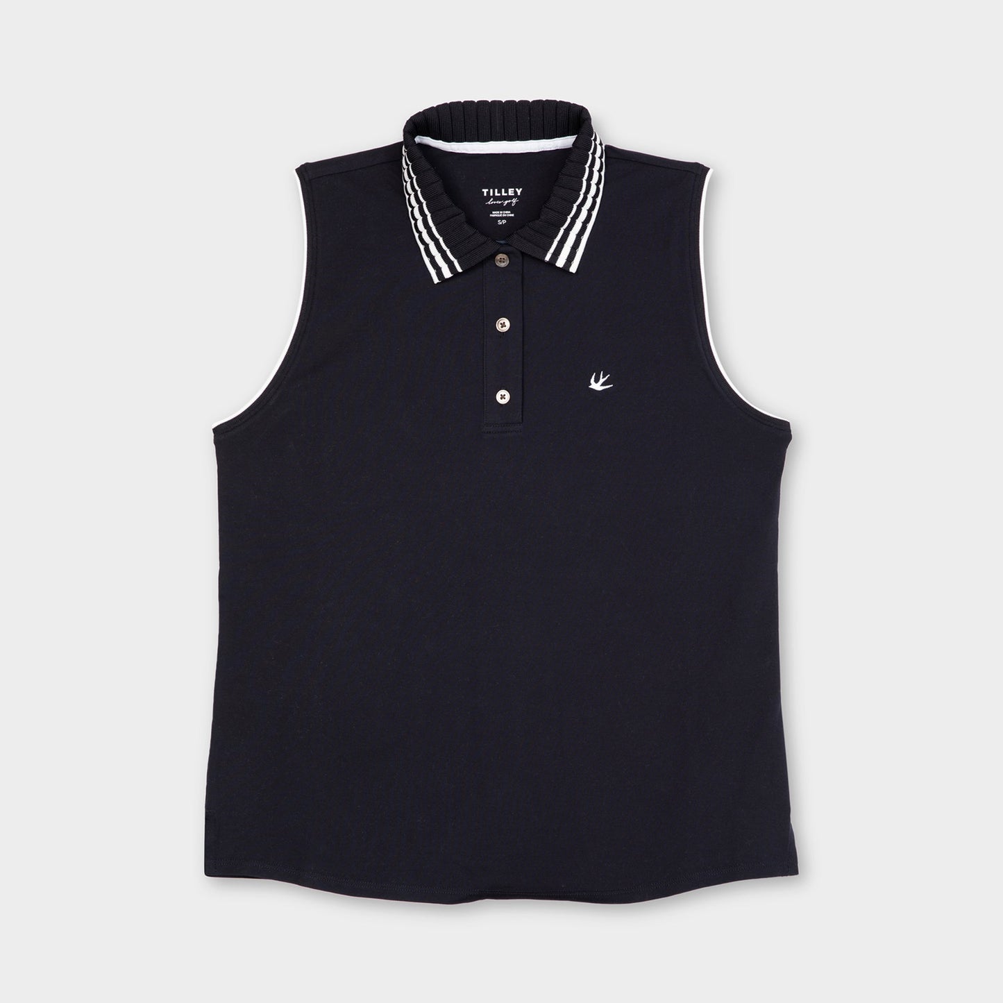 Tilley Supima Pique Sleeveless Polo