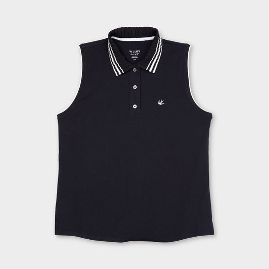 Tilley Supima Pique Sleeveless Polo